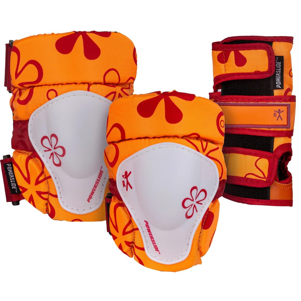 Powerslide Kids Flower 901111/1 Children's Protection Set XXS Orange