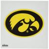 NCAA Siskiyou Sports Fan Shop Iowa Hawkeyes Logo Magnets 8 inch sheet Team Color view 1