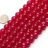 10mm Round Gemstone Plum Jade Beads Strand 15 Inch Jewelry Making Beads view 1
