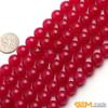 10mm Round Gemstone Plum Jade Beads Strand 15 Inch Jewelry Making Beads view 2