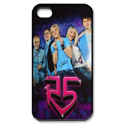 R5 Protective TPU Cases Back Cover (Black, White) For Iphone 4 4s