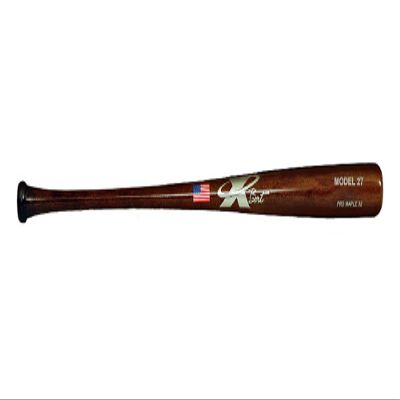 X Bats Pro Model Wood Baseball Bats (Pro Model 27 | Best Balanced, 33 Inch)