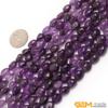 6x8mm Freeform Potato Shape Gemstone Amethyst Beads Strand 15 Inches Jewelry Making Beads view 2