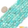 6x8mm Freeform Potato Shape Gemstone Amazonite Beads Strand 15 Inches Jewelry Making Beads view 2