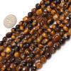6x8mm Freeform Potato Shape Gemstone Yellow Tiger Eye Beads Strand 15 Inches Jewelry Making Beads view 1