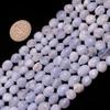 6x8mm Freeform Potato Shape Gemstone Blue Chalcedony Beads Strand 15 Inches Jewelry Making Beads view 1