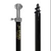 Dinsmores Spiral Point Extendable Bank Stick - Black, 48 Inch view 1