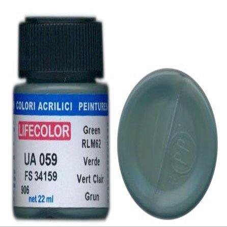 LifeColor UA059 mimetic green rim 62