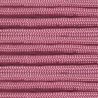 550lb 7-Strand Parachute Cord - Available in 10, 25, 50, 100, 250, 1,000 Foot Selections in Solid Colors (Carnation Pink, 1000 Feet)