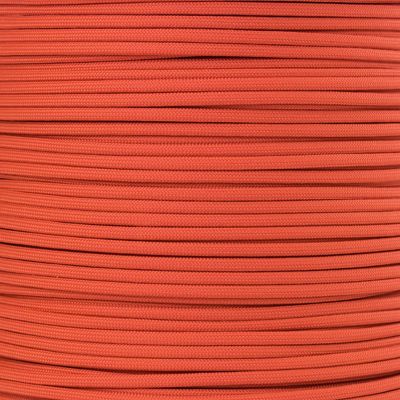 550lb 7-Strand Parachute Cord - Available in 10, 25, 50, 100, 250, 1,000 Foot Selections in Solid Colors (Yellow Orange, 1000 Feet)