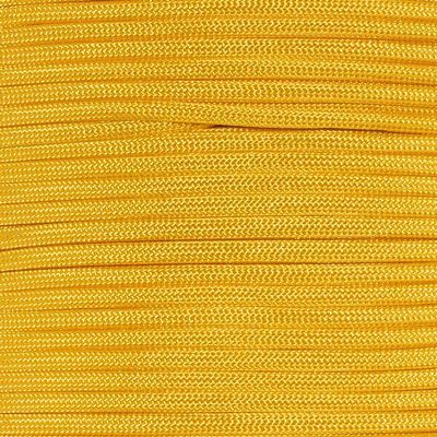 550lb 7-Strand Parachute Cord - Available in 10, 25, 50, 100, 250, 1,000 Foot Selections in Solid Colors (Yellow, 1000 Feet)