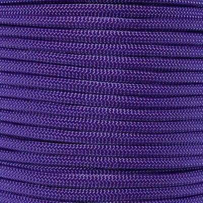 550lb 7-Strand Parachute Cord - Available in 10, 25, 50, 100, 250, 1,000 Foot Selections in Solid Colors (Bright Purple, 1000 Feet)