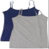 2 Pack Active Basic Women's Basic Tank Top Small Navy, H Gray view 1