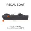 Classic Accessories Lunex RS-1 Pedal Boat Cover, Fits Pedal Boats 112.5" L x 65" W view 3