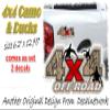 4x4 Off Road camo Ducks 6.2"x12.75" Set of 2 Mallard Hunting Decal Sticker for Truck SUV view 2