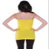 Active Basic Women's Basic Casual Plain Camisole Cami Top Tank Yellow 2XL view 2