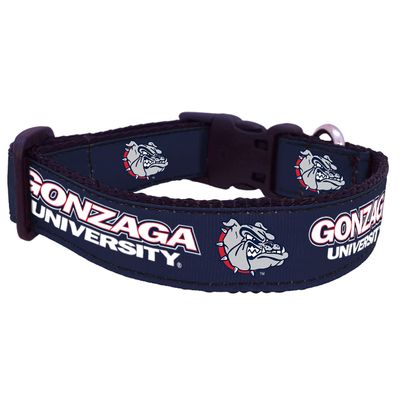 All Star Dogs NCAA Gonzaga Bulldogs Dog Collar, Small