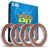 Shimano B-Mag 1001 (Complete) Baitcaster Ceramic Lightning Fishing Reel Bearings #FR-218C-Y view 1