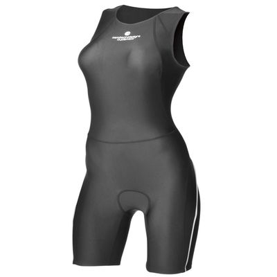 AERO|TECH|DESIGNS Womens Triathlon Competition Skin Suit (X-Large, Black)