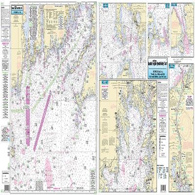 Offshore Buzzards Bay - Laminated Nautical Navigation & Fishing Chart by Captain Segull's Nautical Sportfishing Charts | Chart # BB14