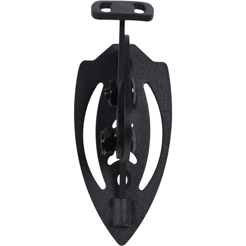 Skull Hooker Bone Bracket European Trophy Mount Perfect Kit for Hanging and Mounting Capped Skulls for Display , Black