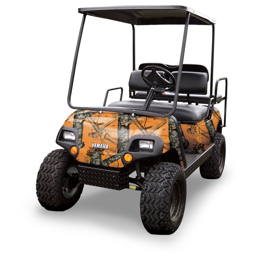 Mossy Oak Graphics (10060-BZ) Blaze 4' x 10' Roll Golf Cart Camouflage Kit