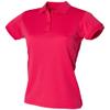 Henbury Womens/Ladies Coolplus Fitted Polo Shirt (3XL) (Kelly Green) view 4