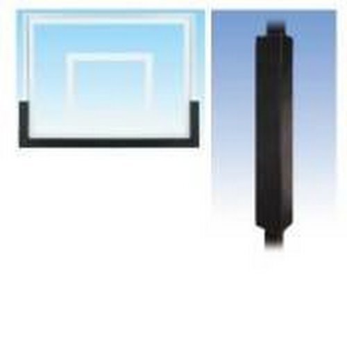 First Team Basketball Padding Package with 72in Backboard Pad and Pole Pad for 6in Square Poles Color: Scarlet