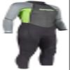 Hyperflex Junior Size Access Full Body 3mm Backzip Wetsuit Watersports - Warm 4-Way Stretch Neoprene - Adjustable Collar and Flat Lock Construction - High Performance 50+ UV Shield view 2