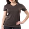 A4 Women'S Fitted Cotton Tee (Brown) (XL) view 1