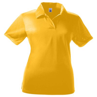 A4 Textured Polo with Johnny Collar