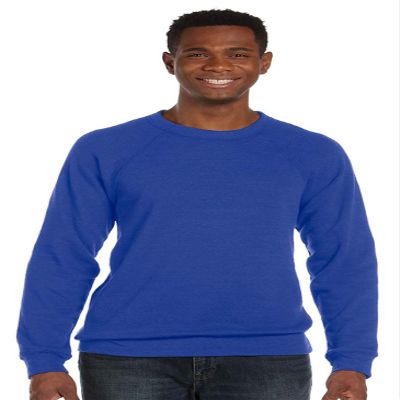 Bella Canvas 3901 Unisex Sponge Fleece Crew Neck Sweatshirt True Royal