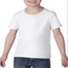 Gildan Todler Boy's Heavy Cotton 5.3 oz. T-Shirt, White, 2T view 1