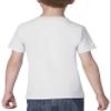 Gildan Todler Boy's Heavy Cotton 5.3 oz. T-Shirt, White, 2T view 3