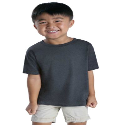 RABBIT SKINS Toddler Vintage Fine Jersey T-Shirt 2T Vintage Smoke