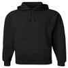 Adult 9.5 oz. Super Sweats NuBlend Fleece Pullover Hood 2XL BLACK HEATHER view 1