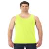 Fruit of the Loom Adult 5 oz. HD Cotton Tank L SAFETY GREEN view 1