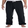 Bella + Canvas Unisex Sponge Fleece Long Scrunch Pant XS BLACK view 1