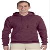 Jerzees Adult 8 oz. NuBlend Fleece Pullover Hood 3XL VINT HTH MAROON view 1