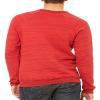 Bella + Canvas Unisex Sponge Fleece Crewneck Sweatshirt S RED view 4