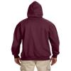 econscious Adult 7 oz. Organic/Recycled Heathered Fleece Pullover Hood S BERRY view 2
