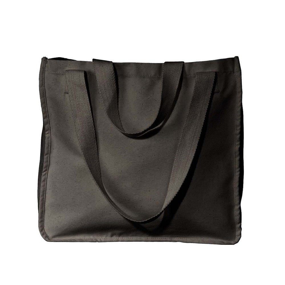 econscious Organic Cotton Canvas Market Tote OS BLACK