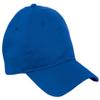 Big Accessories 6-Panel Twill Unstructured Cap OS TRUE ROYAL view 1