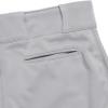 CHAMPRO Triple Crown Knicker Style Youth Baseball Pants in Solid Color with Reinforced Sliding Areas, Grey , X-Large view 4