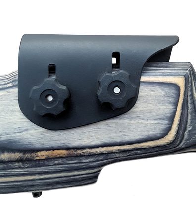 Matthew's Fabrication Adjustable Cheek Riser - Kydex Cheek Rest - .125" Premium Cheek Rest - (Bear Paw - Right)