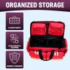 Kemp USA Ultra EMS Bag, Red view 4