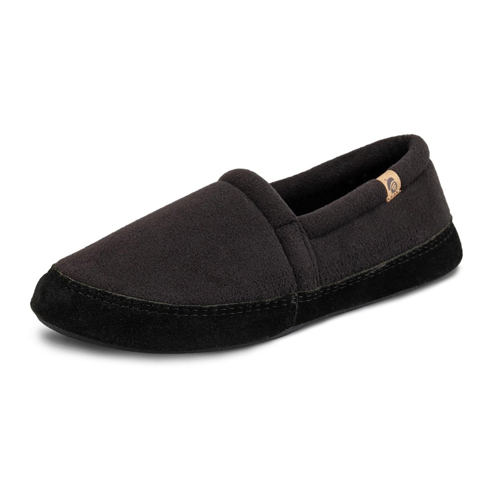 Acorn Men's Moc with Premium Memory Foam Black