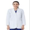 Maevn RED Panda Ladies Consultation Coat(White, X-Large) view 1