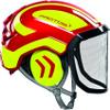 Protos Integral Arborist Helmet - Red & Yellow view 1