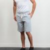 AWDis Hoods Plain Heavyweight Campus Shorts (S) (Heather Grey) view 2